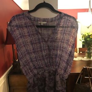 Cabi sleeveless blouse with cinched waist